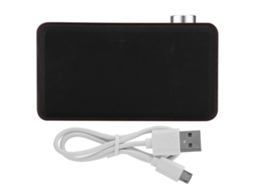 Caixa De Som Mini Bluetooth Com Chamadas Sem Mão Espelho