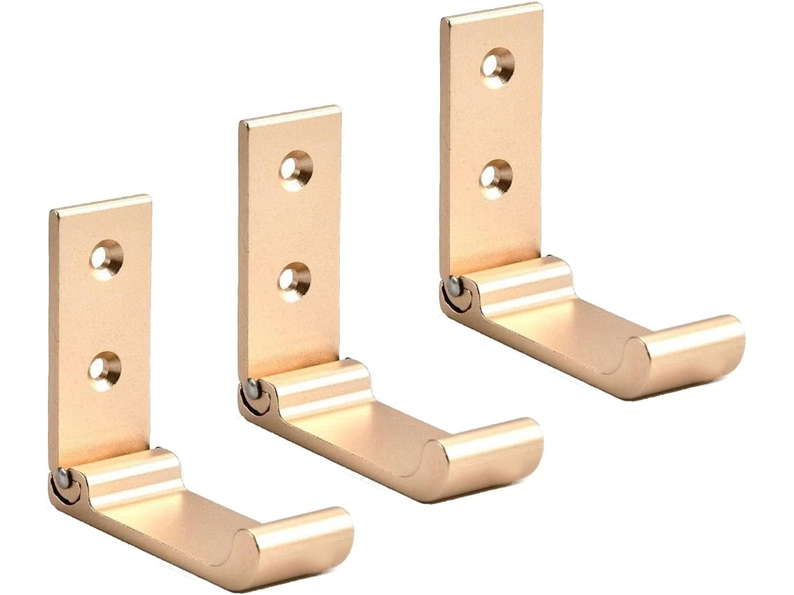 Ganchos De Metal Parede, Autoadesivos, Pendurar Bolsas E Casacos, Acessórios De Banheiro, Conjunto Com 3 Peças