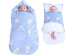 Saco De Dormir Para Bebê, Adequado Para Clima Frio, Conveniente Para Uso No Carrinho De Bebê (0 A 6 Meses)