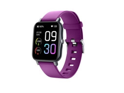 Smartwatch YIZHOOD Te449 Tea Cheia de 1.7Inch 100 Modos Desportivos Bateria com Duração de 25 Dias Roxo