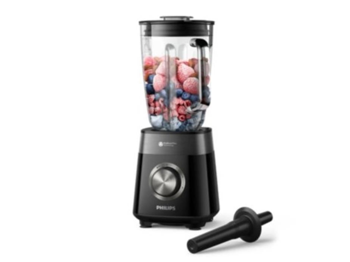 Liquidificador Philips série 5000, 1 200 W, jarra de vidro, 3 pulsos (HR3030/00)