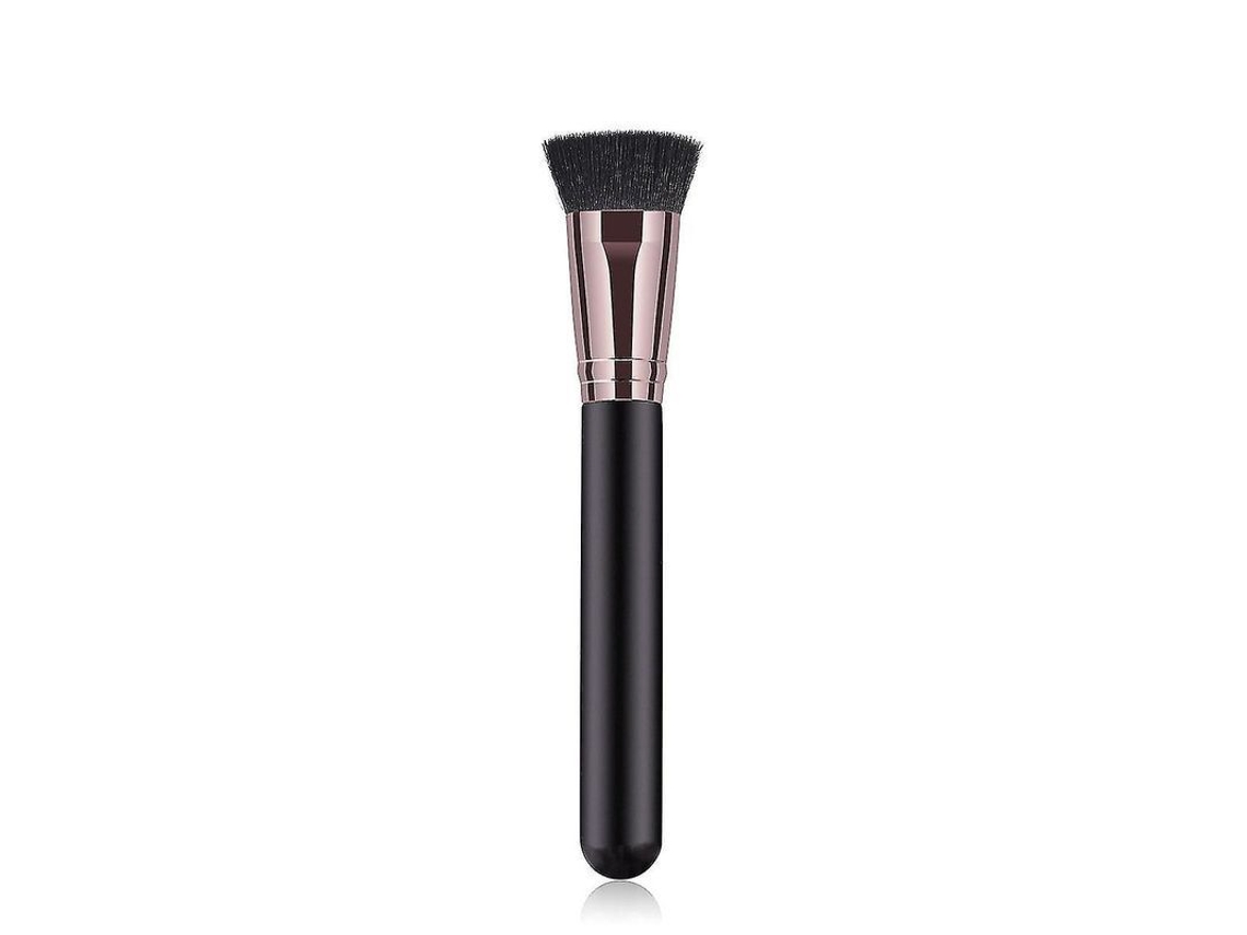 Pincel de Maquiagem com Cabo de Madeira para Máscara Facial e Concealer Feminino