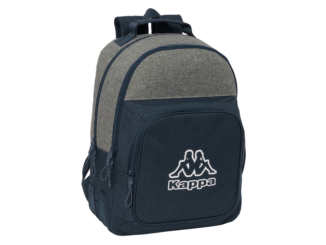Mochila Escolar KAPPA Dark Navy Cinzento Azul Marinho Poliéster 600D