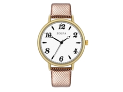 Reloj De Cuarzo Clásico Elegante Unisex Para Parejas Estilo Negocios Regalo (café)