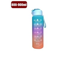 Garrafa Desportiva Motivacional (900 ml)