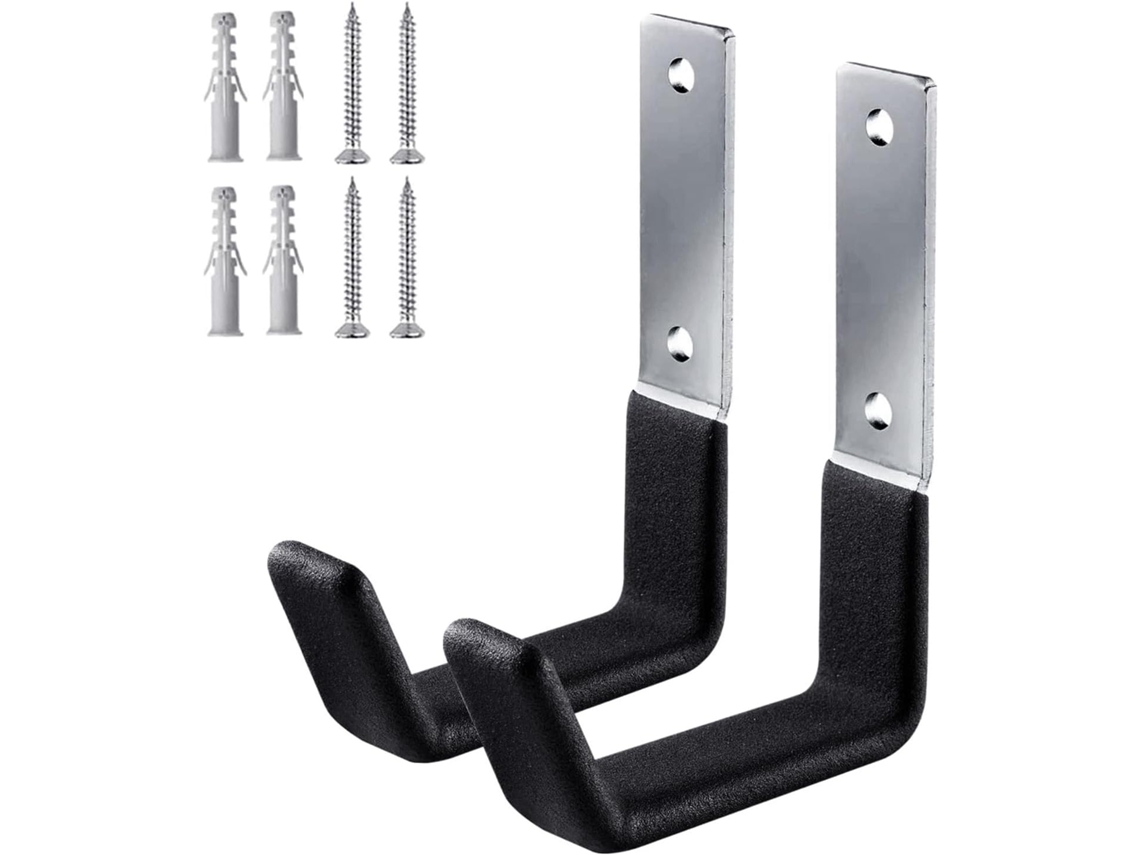 Conjunto De 2 Ganchos Aço Inoxidável Reforçados Para Ferramentas E