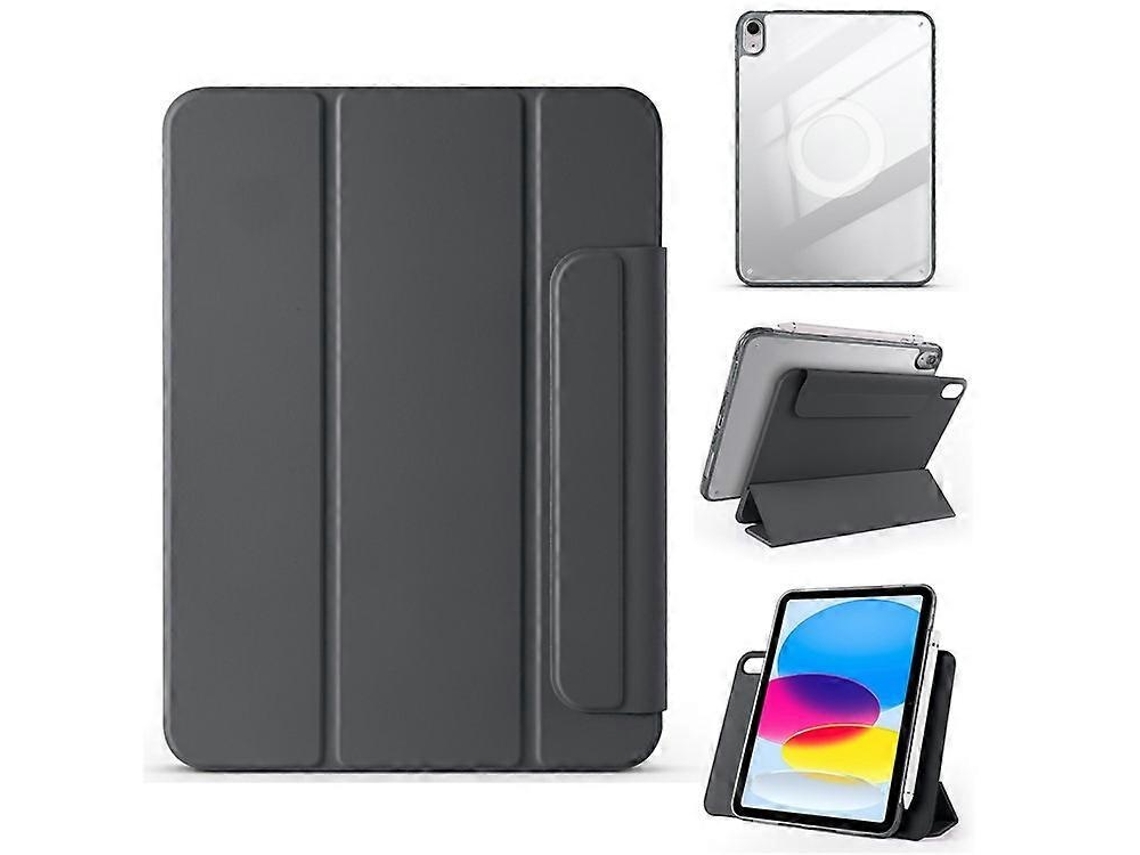 Capa Protetora Em Couro Pu Com Suporte E Ativação Automática Para Ipad (2025) / 10.9 (2022) Elysve