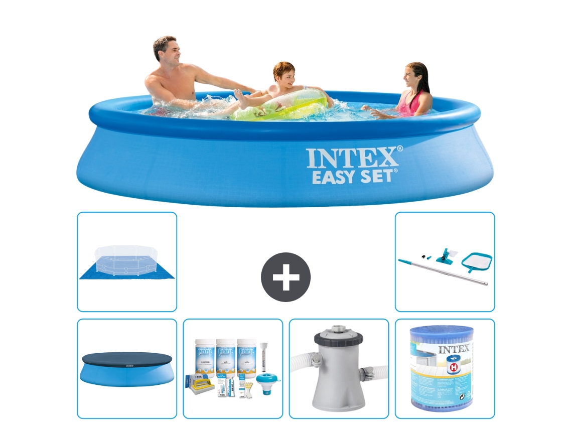 Intex Piscina Easy Set Redonda - 305x61 Cm - 7-peças S30454