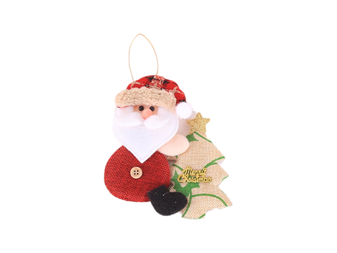 Ornamento de Natal com Velho a Segurar Árvore LAXISCREED