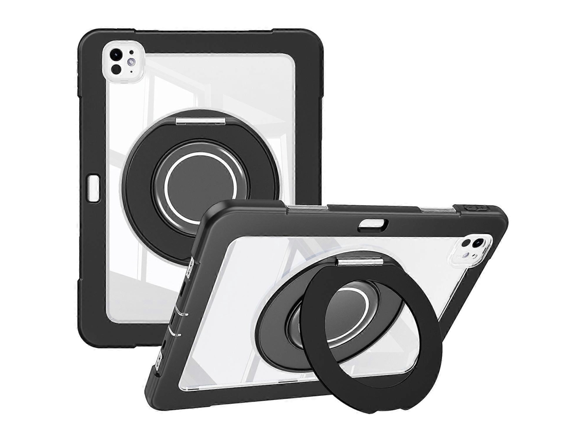 Capa Protetora Para Ipad Pro 11 Pc Capa De Silicone Antiderrapante Com Suporte Giratório Slowmoose (2024)