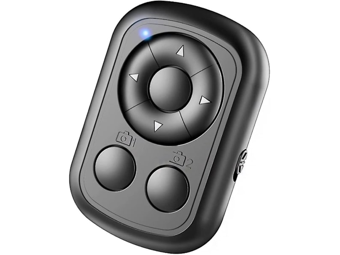 Controle remoto Bluetooth para TikTok, controle remoto para TikTok com rolagem, página de fotos, compatível com iPhone, Android e iPad Ry Slowmoose