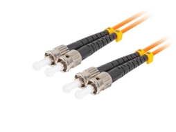 Lanberg Fibra Óptica Patchcord Para Conexões Stupc Stupc Duplex Om2 Lszh 15m