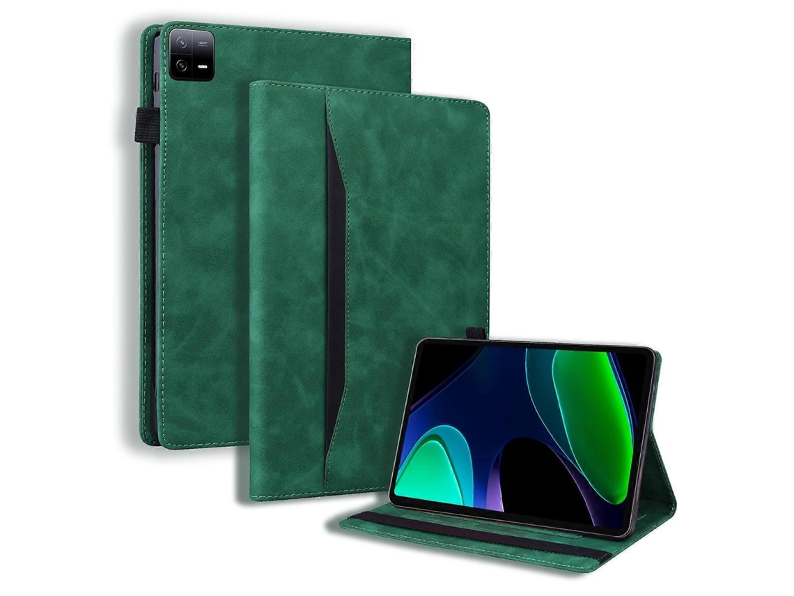 Capa de couro antichoque Webake Splicing para tablet
