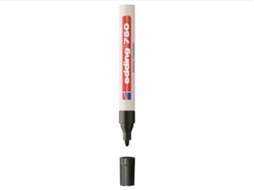 Marcador EDDING 750 (2-4 mm - Preto)