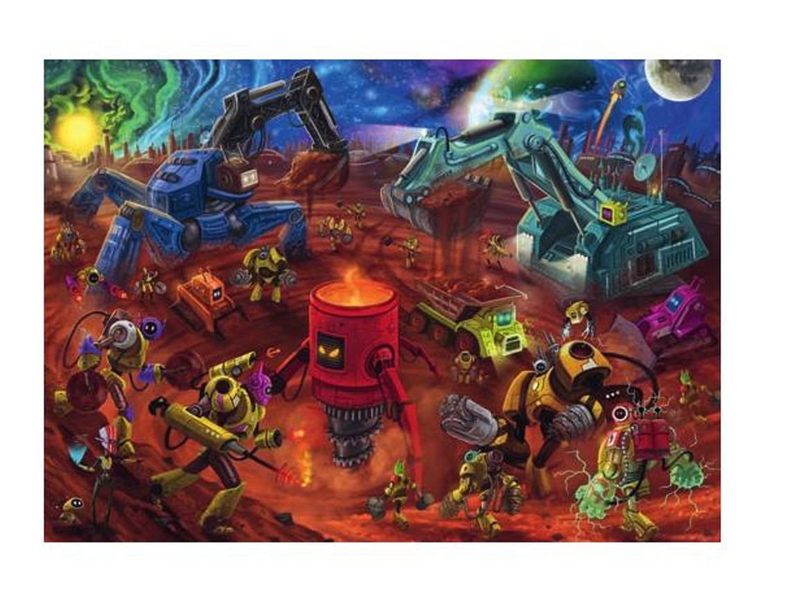 Puzzle RAVENSBURGER Space Construction 60 Peças Arte