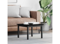Vidaxl Mesa De Centro Carvalho Preto 50 X 50 X 36 Cm