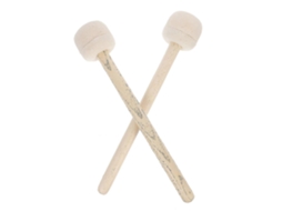 2 Baquetas De Feltro De Lã Para Xilofone Infantil, Baquetas Para Tambor Tenor, Baquetas Para Banda Marcial, Baquetas Para Bumbo Costure Aquaforge