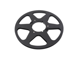 Carretel De Fita Vazio 10.5 Polegadas 1/4 6 Buracos Alumínio Para Revox Studer Preto