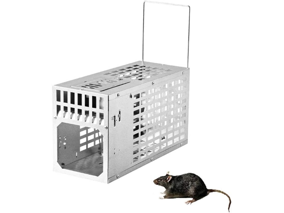 Armadilha Para Ratos E Esquilos, Armadilha Contínua, Armadilha Humana Em Aço Galvanizado Resistente À Ferrugem