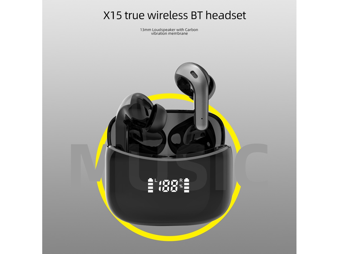 Fones de ouvido Bluetooth com longa duração EOOCOO