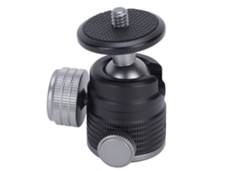 Hot Shoe Mount Adapter 360 Degree Swivel Mini Ball Head 1/4inch Tripod Screw Head For Dslr Camera LAXISCREED