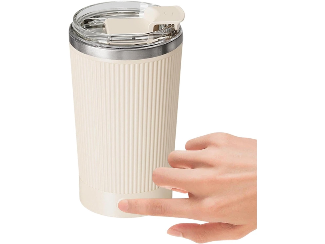 Caneca De Café Com Misturador Automático E Base Magnética Removível.