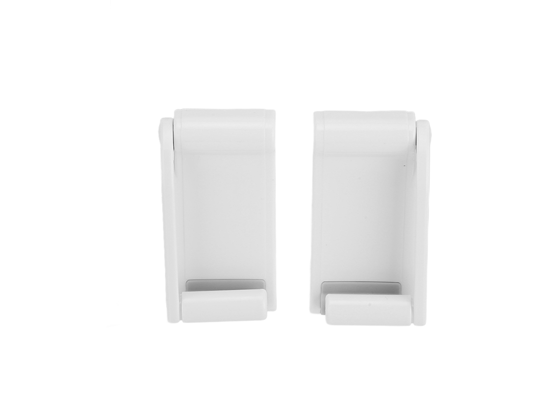 2pcs Suporte De Toalha De Papel Magnético Ajustável Para Parede Sem Furaduras