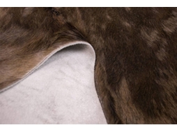 Tapete ZERIMAR Pele de Gnus (Natural - 150x125 cm - Pele)