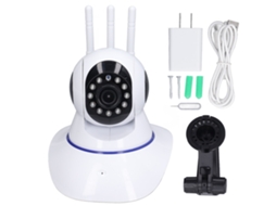 Câmera de Segurança Inteligente Wifi 2mp 1080p Visão Noturna Detecção de Movimento 3 Antenas