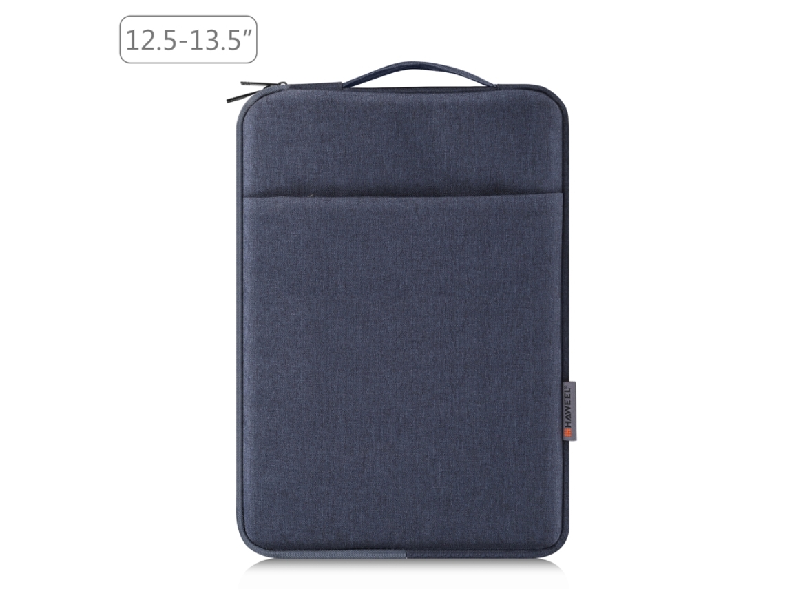 Bolsa HALINUIA para Portátil 12,5 13,5" Slim com alça retrátil e bolso frontal acolchoado | HALINUIA