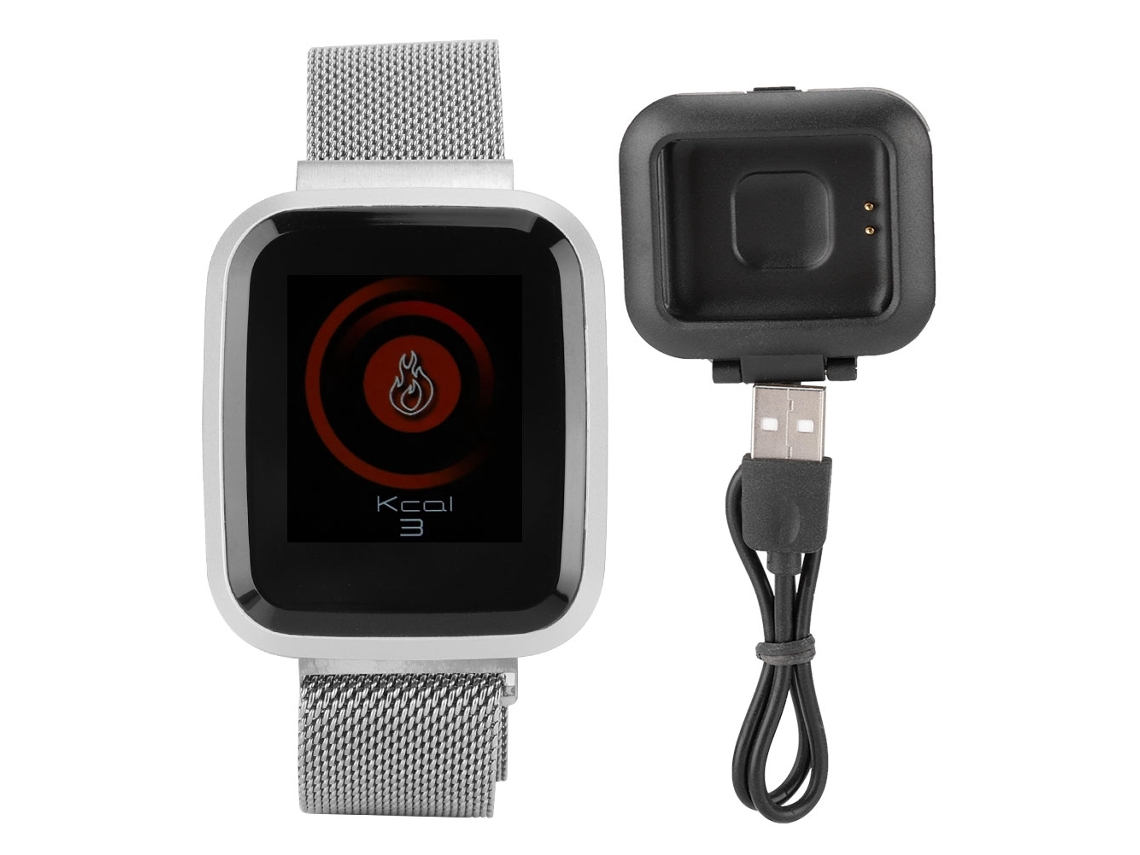 Relógio Inteligente Resistente À Água Com Monitor Cardíaco