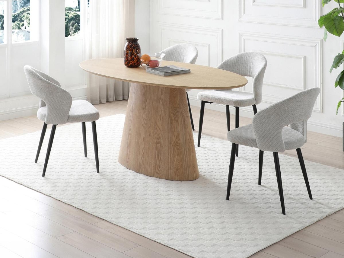 Conjunto De Mesa Fixa E Cadeia Antelada VENTE-UNIQUE.PT