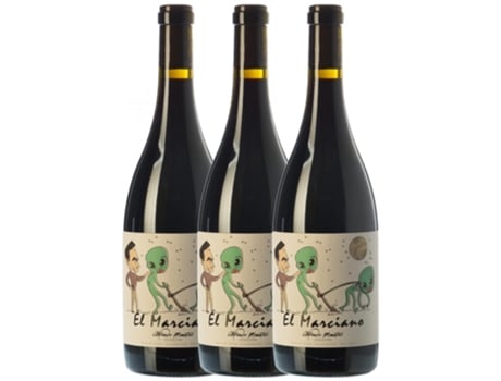Vinho MAESTRO TEJERO Maestro Tejero El Marciano Grenache Vino De La Tierra De Castilla Y León Joven (0.75 L - 3 unidades)