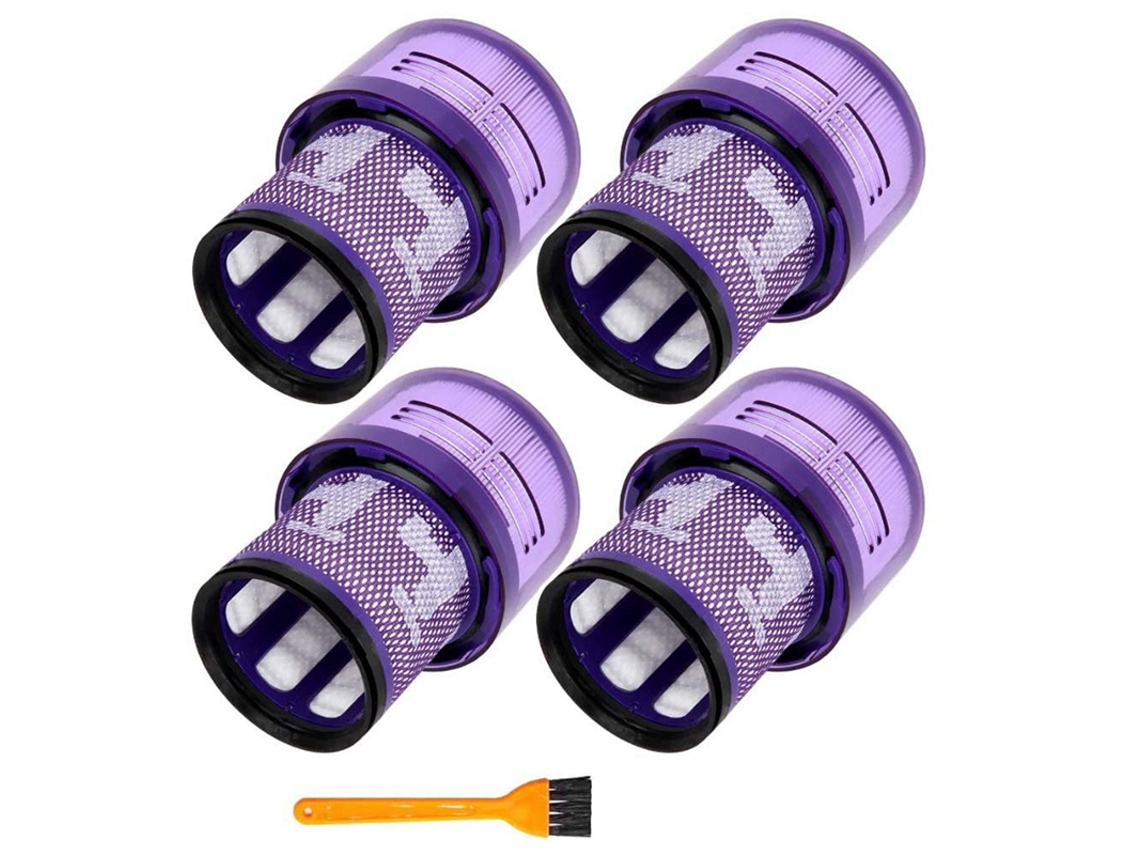 Peça de reposição de filtro hepa, 4 peças, para unidade de torque sem fio dyson vácuo v11 e filtros v11 com ferramenta de limpeza