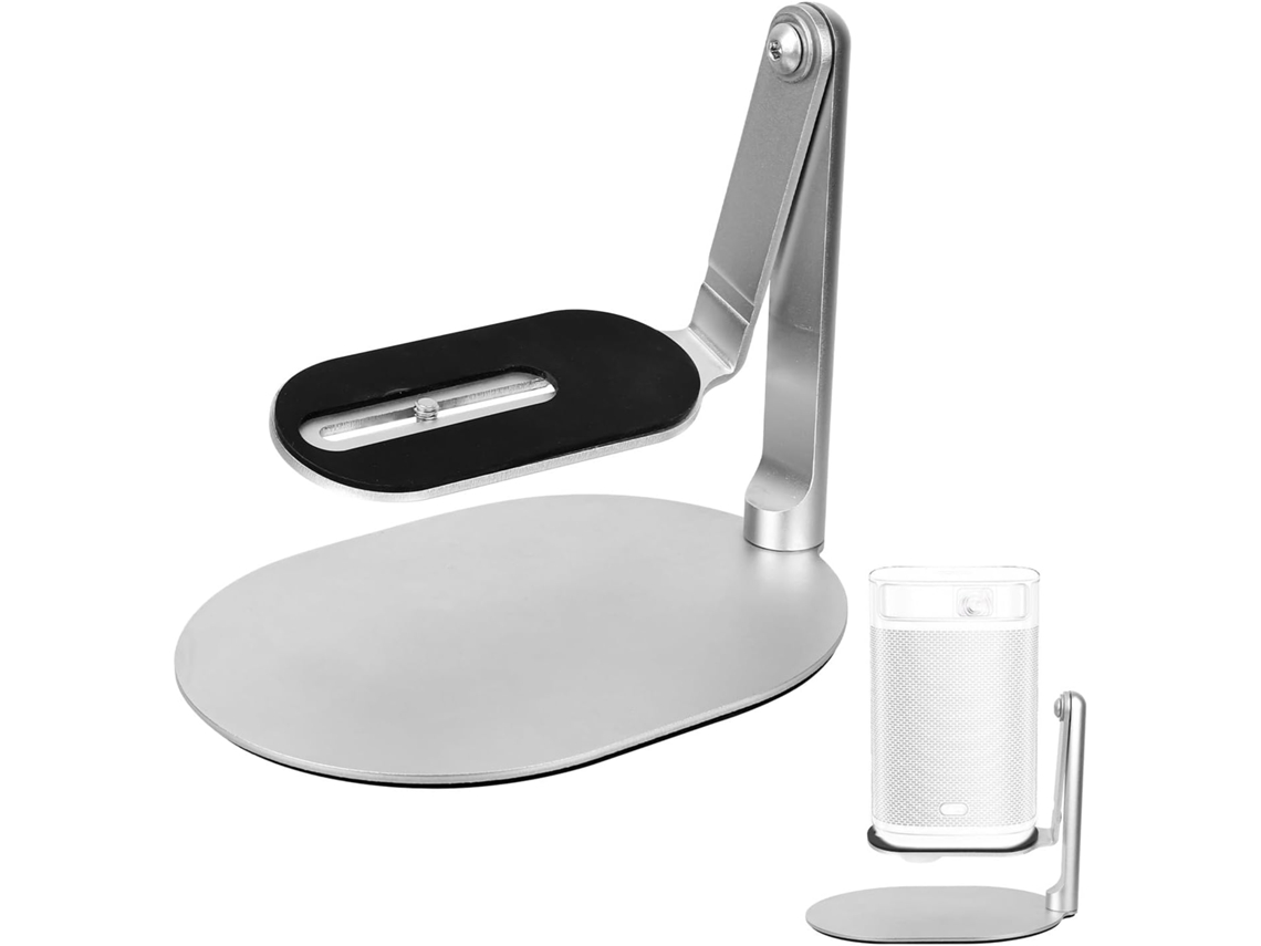Suporte De Mesa Para Projetor Com Ajuste 360° E Múltiplos Ângulos, Compatível Com Câmeras Nebula Xgimi