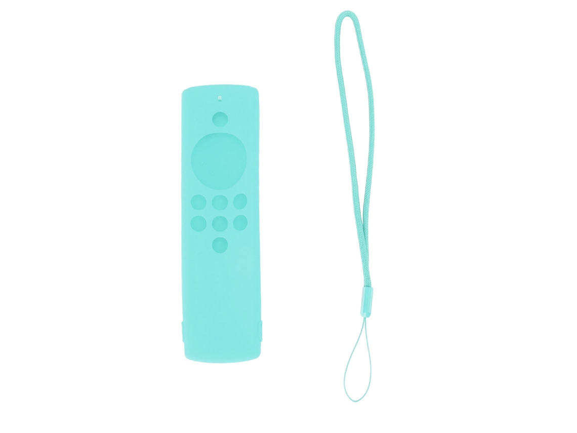 Capa de Silicone AQUAFORGE, controle Fire TV, roxa, impacto