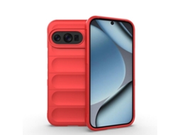 Capa De Silicone Para Google Pixel 10 Pro (vermelha) Gertiz