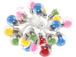 Luzes De Filamento Natal - Led 3,0 Metros Para Uso Interno E Externo,