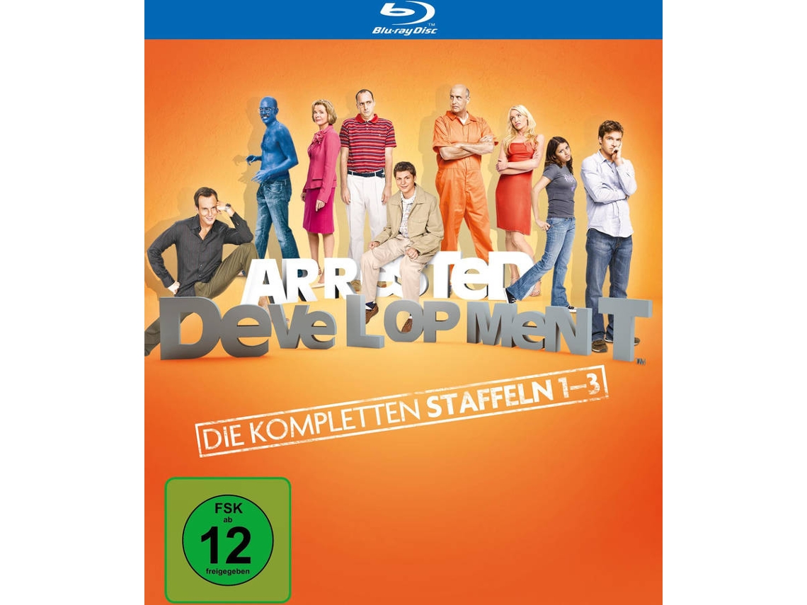 Blu-Ray Arrested Development - Die kompletten Staffeln 1-3 Alemão, Inglês