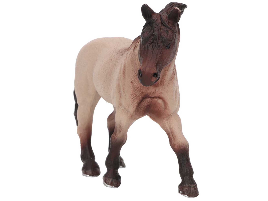 Primerox brinquedo Educativo de Cavalo Modelo Sólido em Plástico Alta Simulação Presente Criança