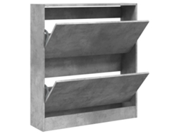 Sapateira Derivados de Madeira Cinzento Cimento MAISON EXCLUSIVE (80x21x87,5 cm)