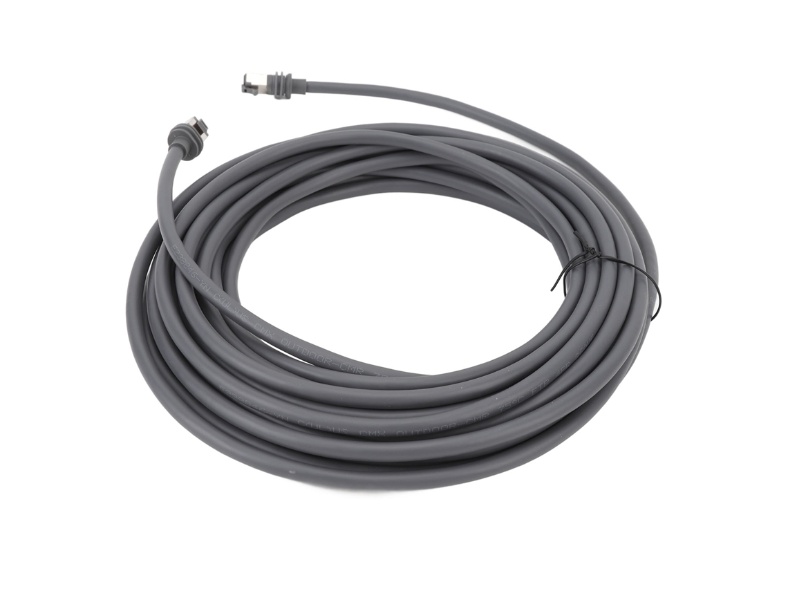 Cabo de antena EOOCOO, amplificador de sinal, plugue impermeável