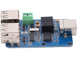 Isolador Usb De 4 Canais, Hub Usb, Módulo Placa Acoplamento,