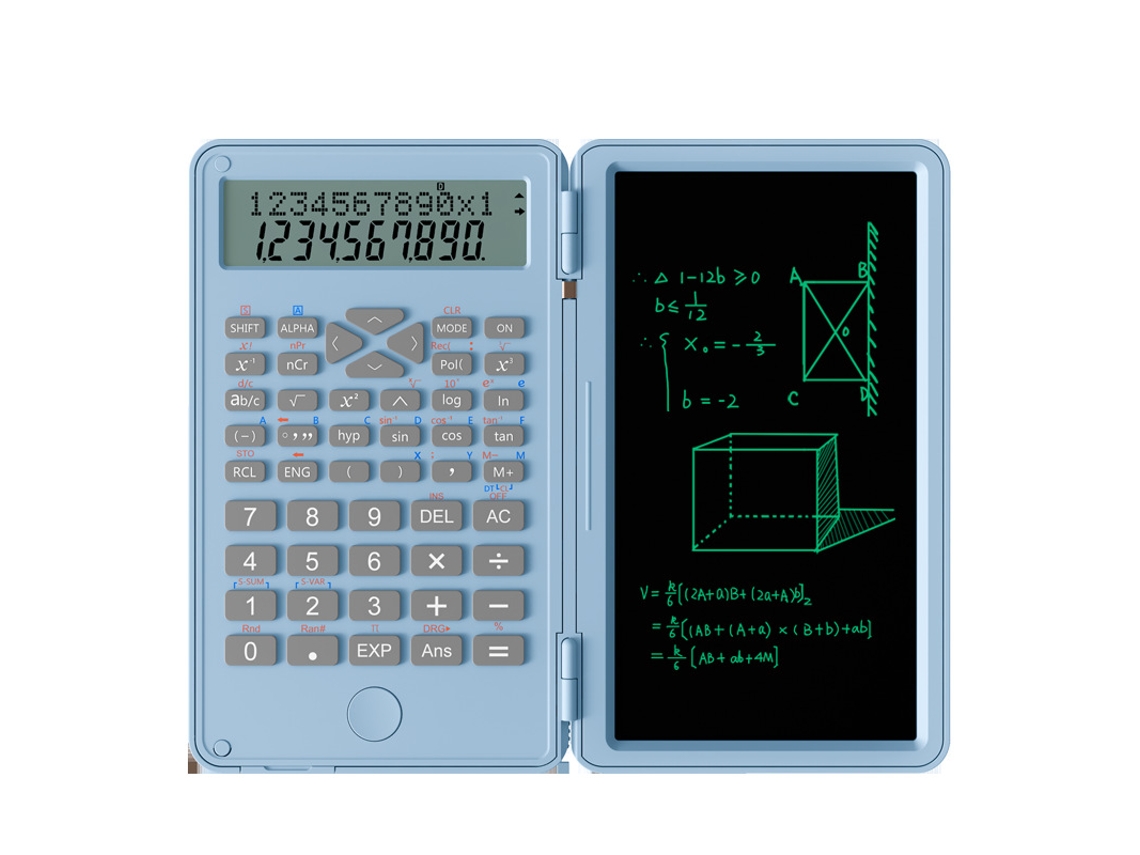 Calculadora, Calculadora Científica de 12 Dígitos com Função de Escrita BRILVIBERA