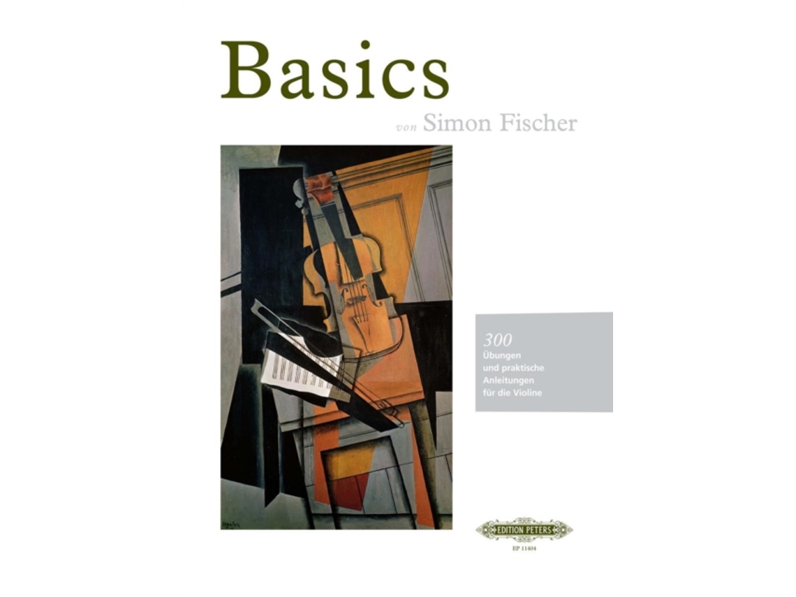 Livro Basics 300 Ubungen und praktische Anleitungen fur die Violine de Fischer e Simon (Alemão)