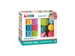 Conjunto De Estimulação Ludi, 6 Bolas, 6 Cubos