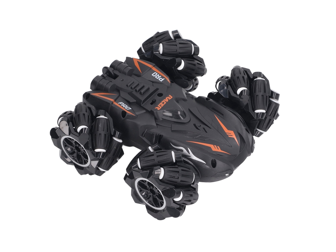 Primerox carro de Controle Remoto 2.4g Drift Acrobacia 360 Graus Recarregável para Crianças Acima de 6 Anos Laranja