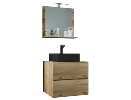 Lavatório De 3 Peças Móvel De Casa De Banho Lendas 60 Cm M Vcm