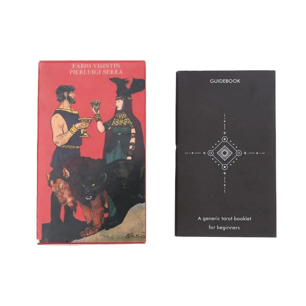 Tarô Sersi, 78 Cartas, Com Instruções, Baralho De Tarô Para Adivinhação, 10,3 X 6 Cm