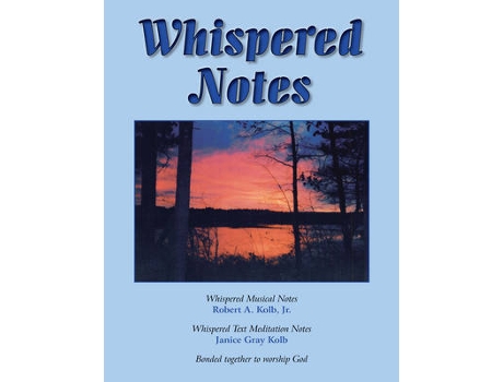 Livro whispered notes de janice gray kolb,robert a. kolb (inglês)